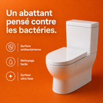 Toilettensitz SoftClose – Antibakteriell 99 %