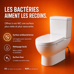 Abattant WC SoftClose – Antibactérien 99 %