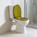 Abattant WC Ovale Vert – Fermeture Douce & Design Élégant