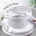 Abattant WC marbre blanc