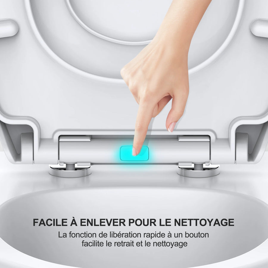Abattant WC familial avec LED