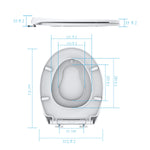 Abattant WC familial avec LED