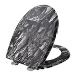 Abattant WC motif pierre