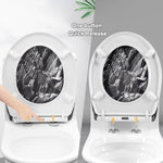 Abattant WC motif pierre