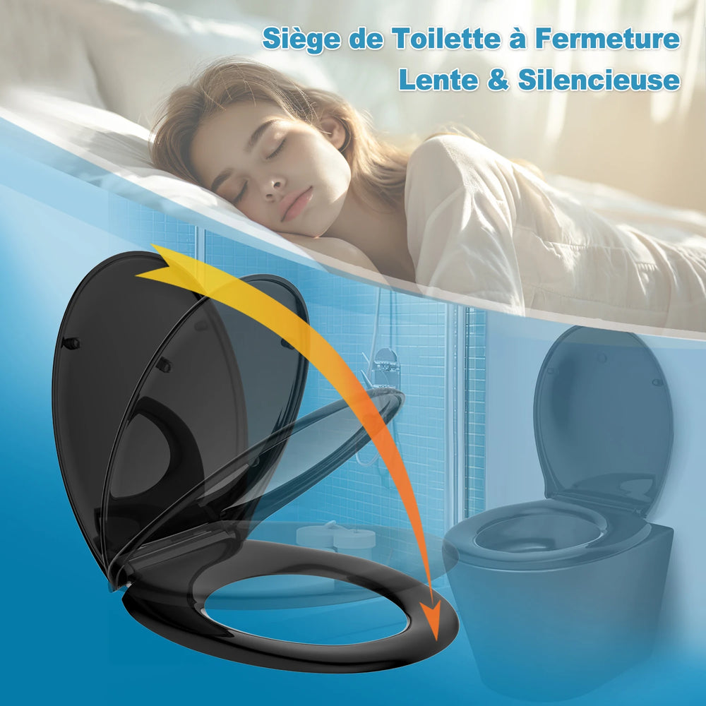 Abattant WC familial