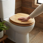 Abattant WC en bambou