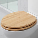 Abattant WC en bambou