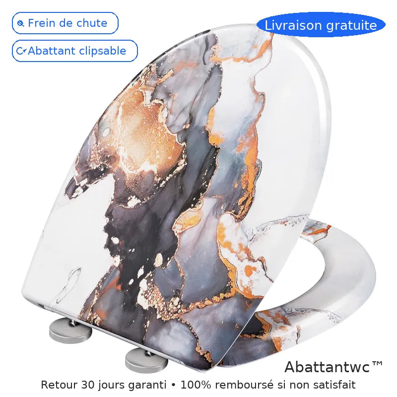 Abattant WC marbre