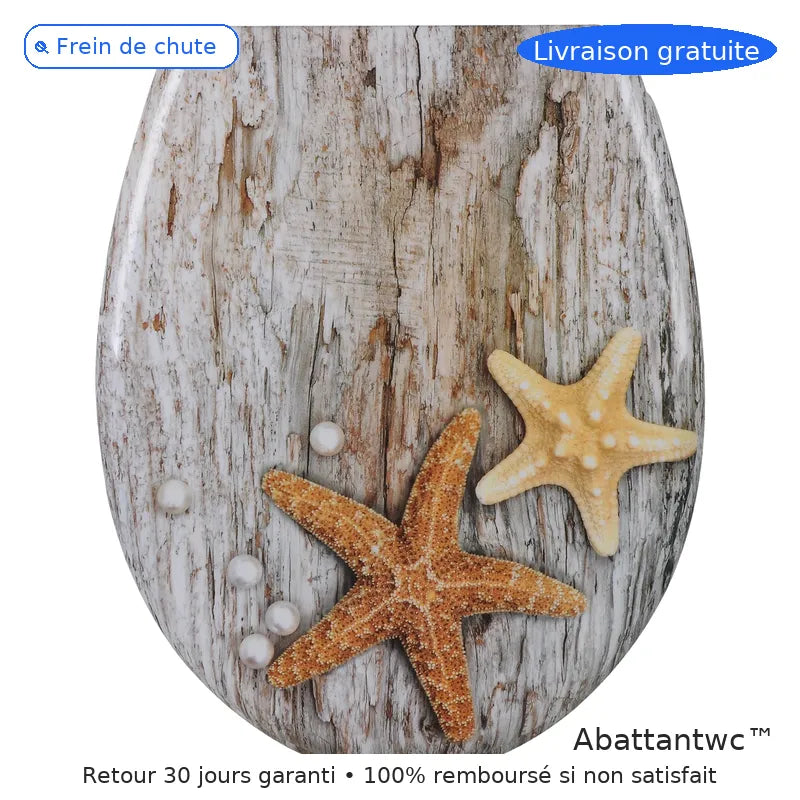Abattant WC etoile de mer