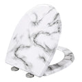 Abattant WC marbre blanc