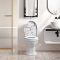 Abattant WC marbre blanc