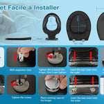 Abattant WC familial