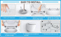 Abattant WC familial