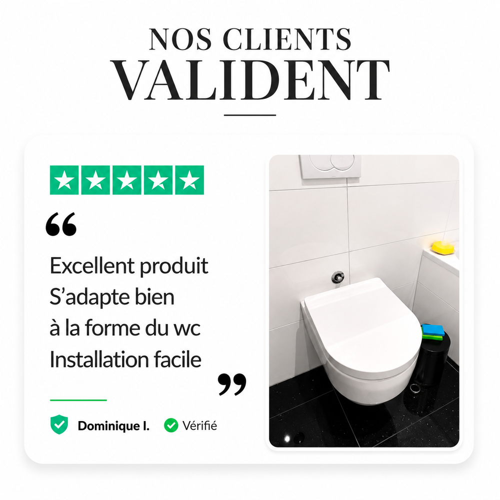 Toilettensitz SoftClose – Antibakteriell 99 %
