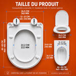 Toilettensitz SoftClose – Antibakteriell 99 %