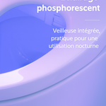 Système de veilleuse intégré dans un abattant WC japonais 