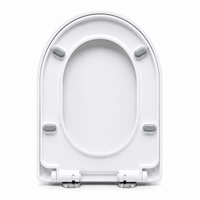 Abattant WC D — Fermeture Silencieuse & installation facile.