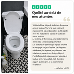 WC-Sitz mit Absenkautomatik™ – superleises SoftClose – stoßfest und antibakteriell