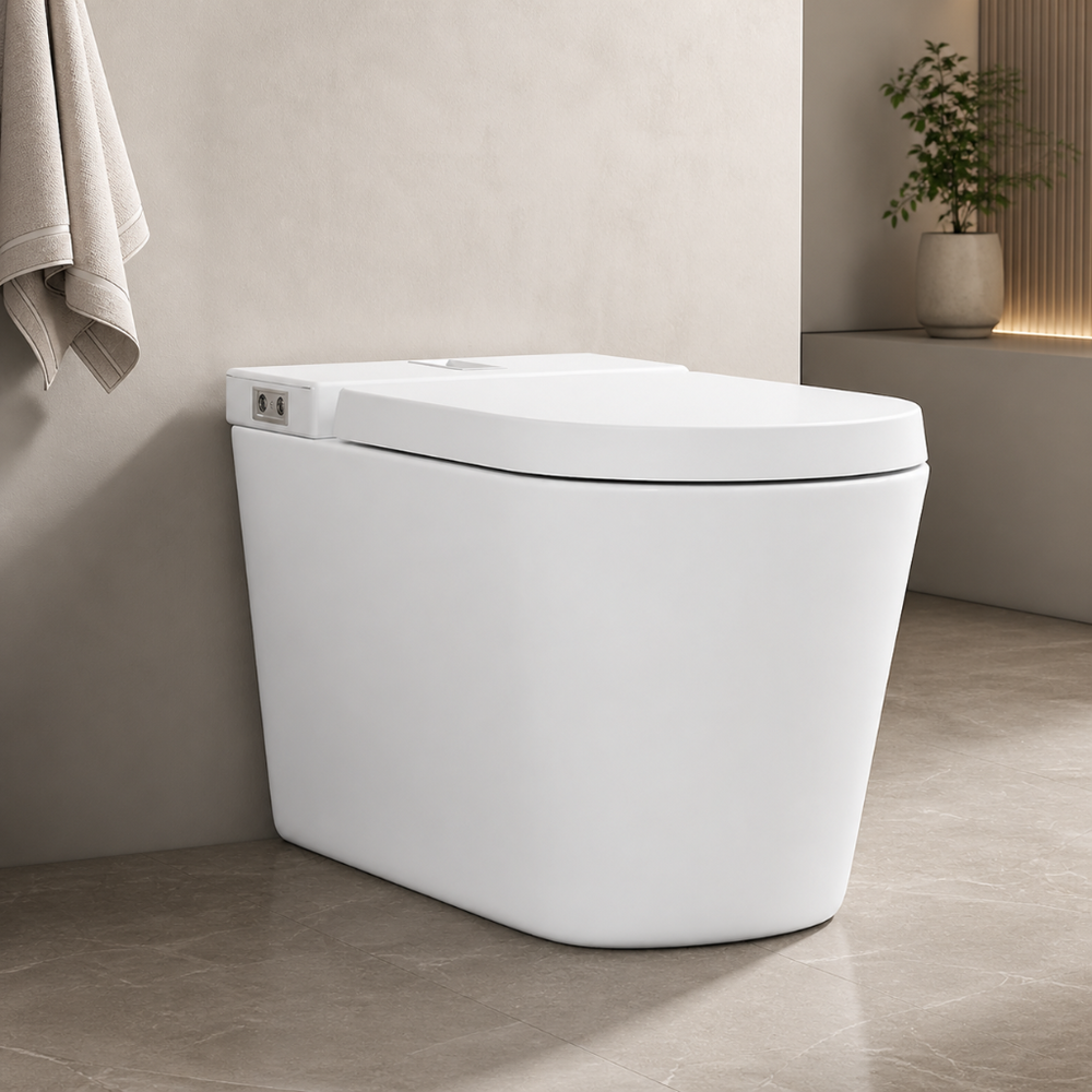WC-Sitz U-Form Clipsable Soft Close – Absenkautomatik, Edelstahlbefestigungen