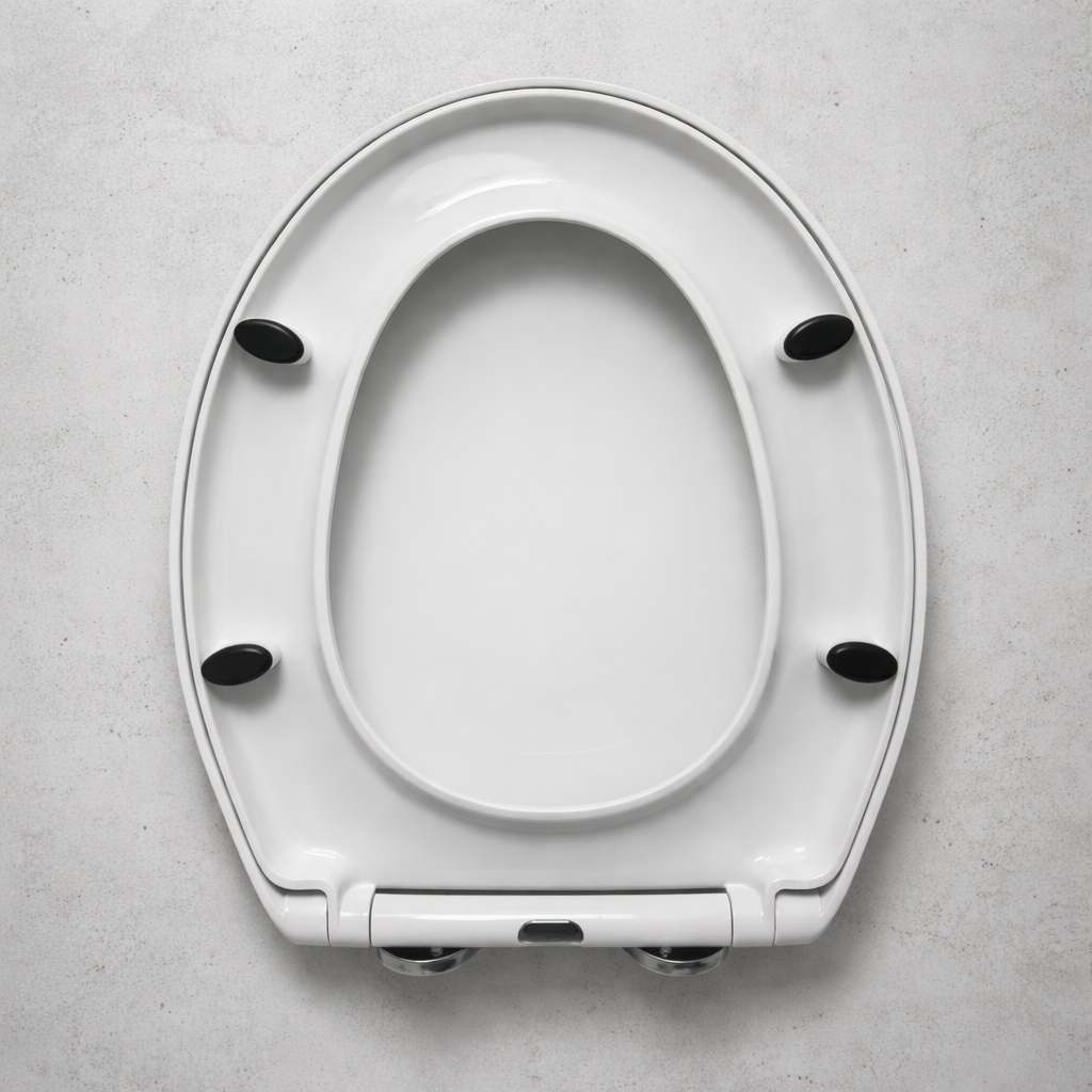 Abattant WC Fermeture Lente™ – SoftClose Ultra-Silencieux – Antichocs & Antibactérien