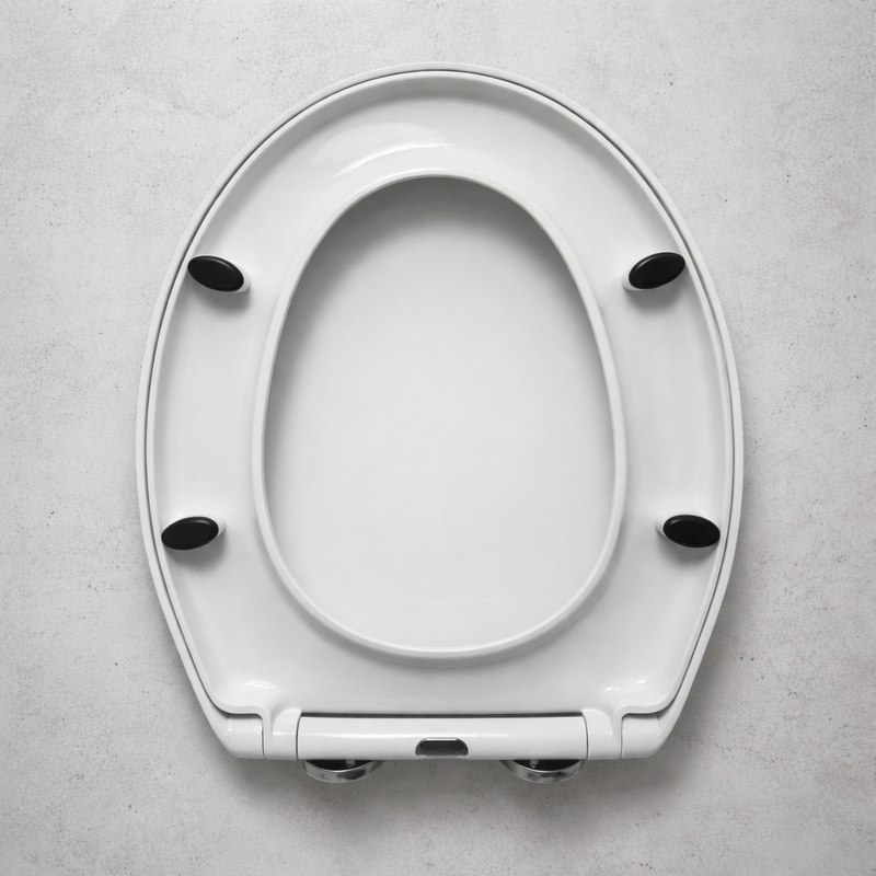 Abattant WC Fermeture Lente™ – SoftClose Ultra-Silencieux – Antichocs & Antibactérien