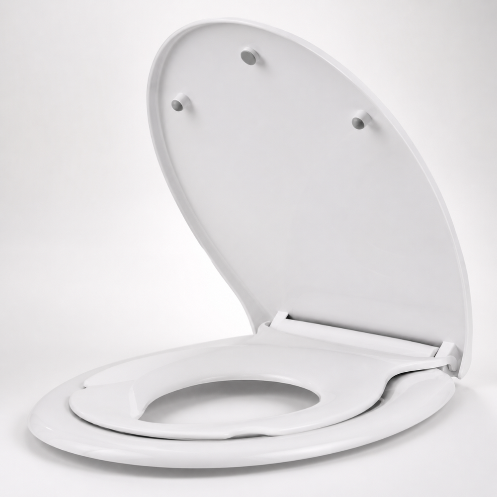 Abattant WC clipsable familial