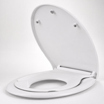 Abattant WC clipsable familial