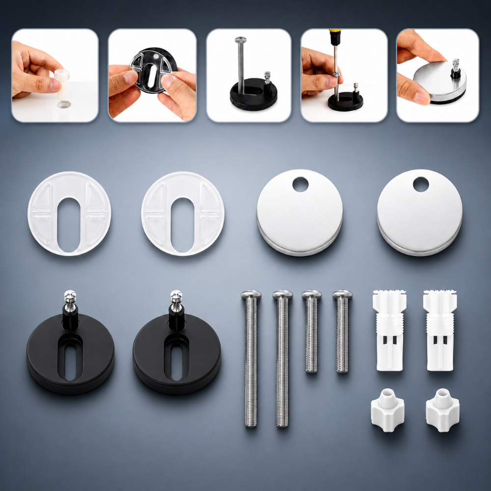 Abattant WC clipsable familial