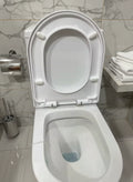 Abattant WC blanc silencieux