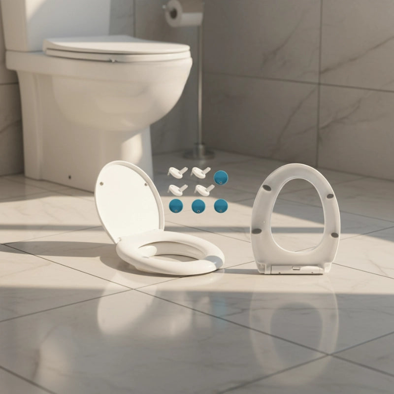 Abattant WC fermeture lente