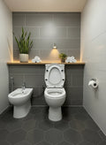 Abattant WC fermeture lente