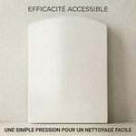 Abattant WC carré avec système de déclipsage rapide, Quick-release 