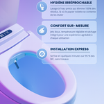 Abattant WC japonais avec trois bénéfices produits 