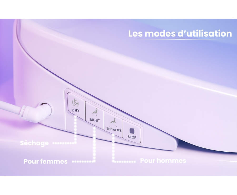 Abattant WC Japonais chauffant