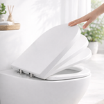 Abattant WC SoftClose™ – Antibactérien 99 % – Clipsable & Silencieux