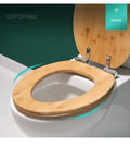 Abattant WC en bambou