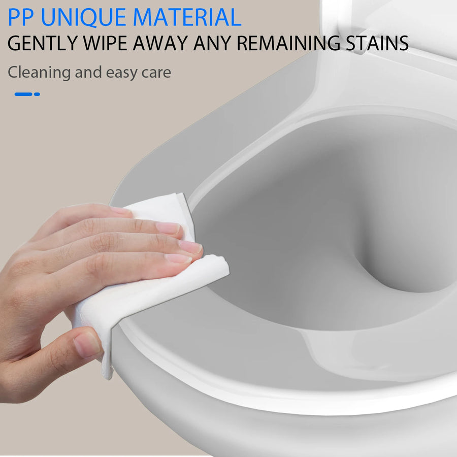 Abattant WC blanc silencieux