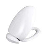 White  O-type Plastic Toilet Cover Thickened household round front-opening toilet cover PP Plate Toilet Cover