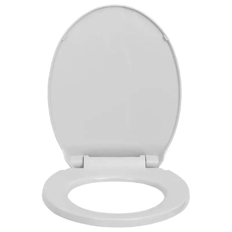 Abattant WC Ovale Gris Clair – Fermeture Douce & Design Élégant