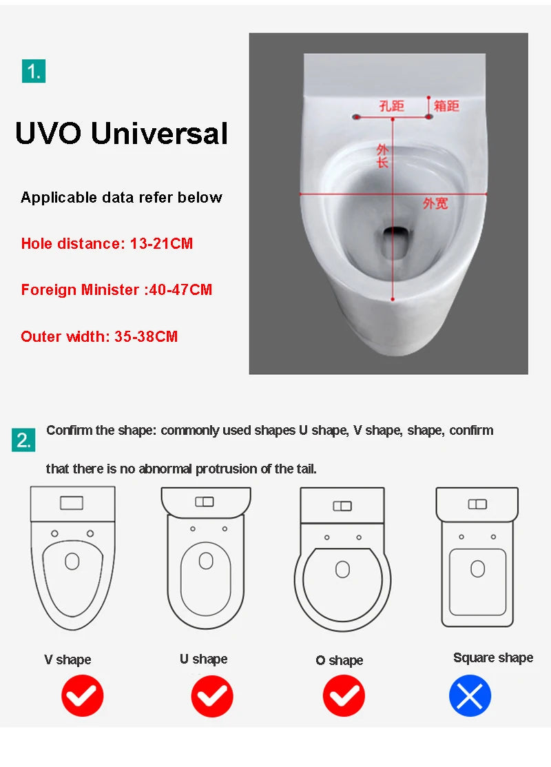 Abattant WC universel