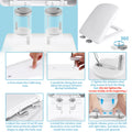 Abattant WC carré clipsable