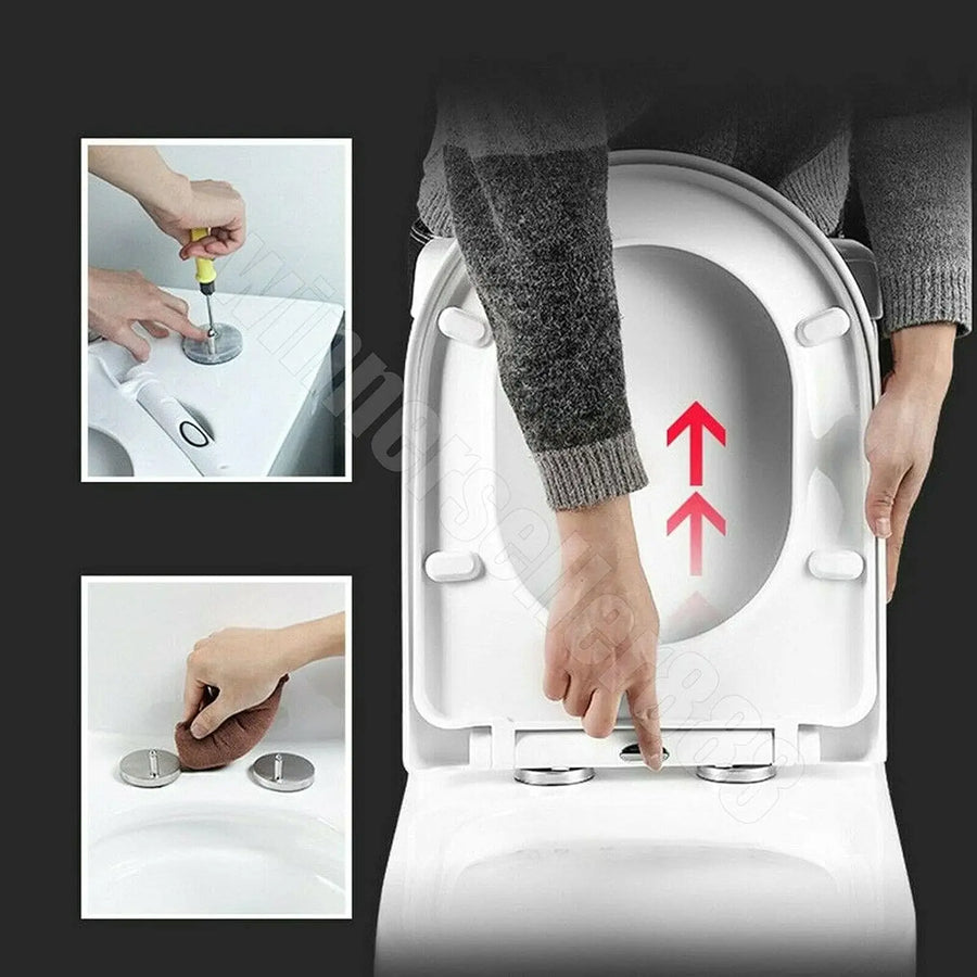 Abattant WC clipsable blanc
