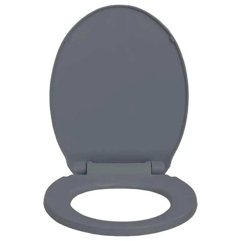 Abattant WC Gris Ovale – Fermeture Douce & Design Premium