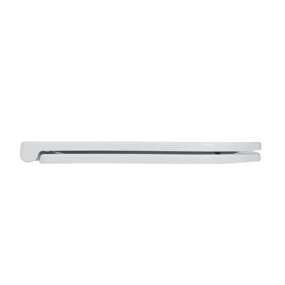 Abattant WC forme D en Duroplast – Fermeture douce & Déclipsable