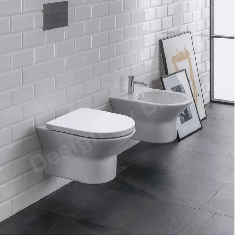 Abattant WC fermeture lente