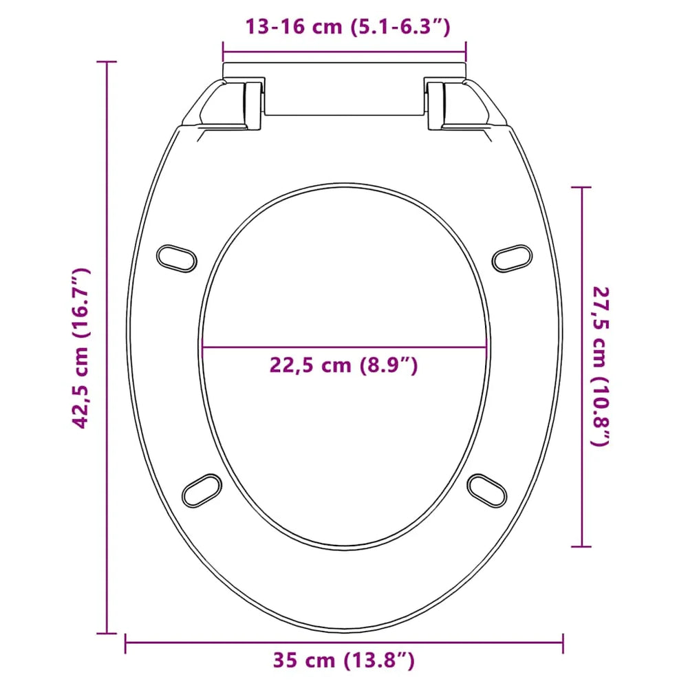 Abattant WC Ovale Vert – Fermeture Douce & Design Élégant