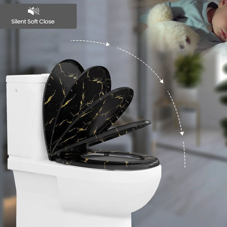 Abattant WC noir design