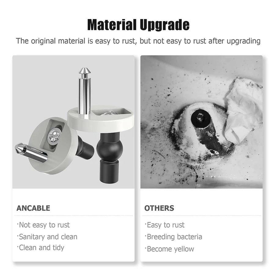 Abattant WC clipsable en U