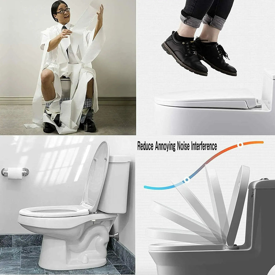 Abattant WC clipsable blanc
