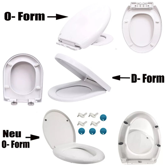 Abattant WC fermeture lente